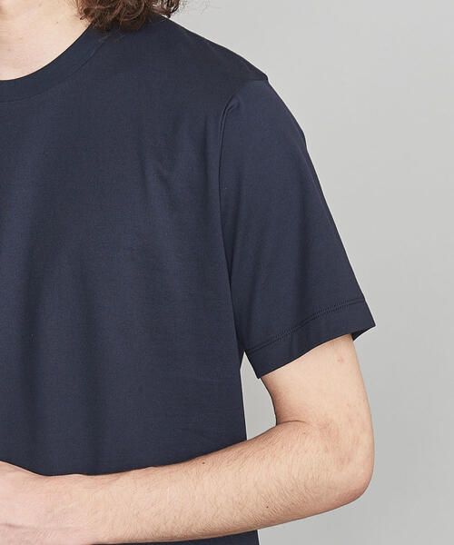 BEAUTY&YOUTH UNITED ARROWS（ビューティーアンドユースユナイテッドアローズ）の「BY ハイゲージ コットン Tシャツ（Tシャツ/カットソー・メンズ・ホワイト/ブラック/ダークグリーン/ネイビー/オリーブ・SMALL/MEDIUM/LARGE/X-LARGE）」の10枚目の写真