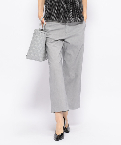 A/C DESIGN BY ALPHA CUBIC（エーシーデザインバイアルファキュービック）の「※TVで紹介されました※【COOLER TOUCHシリーズ】セミワイドパンツ（その他パンツ・レディース・ベージュ/ライトグレー/ネイビー・61/67/64/70）」の15枚目の写真