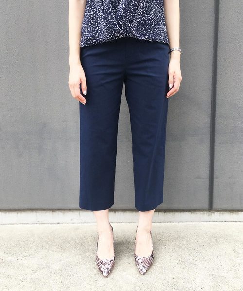 A/C DESIGN BY ALPHA CUBIC（エーシーデザインバイアルファキュービック）の「※TVで紹介されました※【COOLER TOUCHシリーズ】セミワイドパンツ（その他パンツ・レディース・ベージュ/ライトグレー/ネイビー・61/67/64/70）」の19枚目の写真