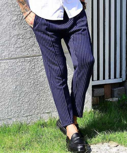 JOKER(ジョーカー)の「センタープレススウェットパンツ(スウェットパンツ・メンズ・チャコールグレー/ブラック/ブルー系その他/チェック/ブラック系その他/杢グレー/カーキ/ネイビー・S/M/L/XL)」の7枚目の写真