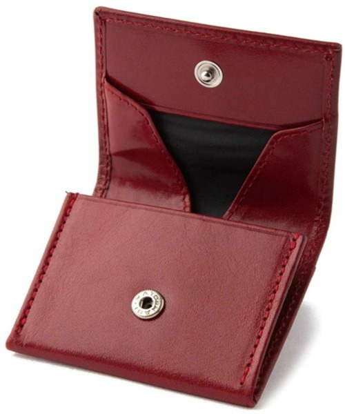 OF LIFE(オブライフ)の「牛革 イタリアンレザー コインケース(財布)」|レッド