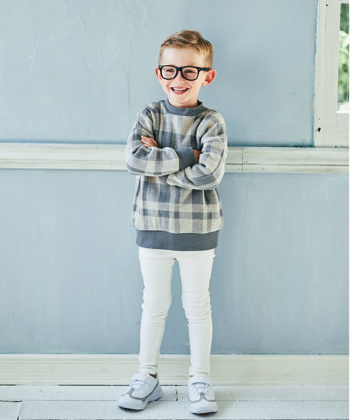 BRANSHES（ブランシェス）の「プレミアムストレッチ裏起毛パンツ（その他パンツ・キッズ・アイボリー/ベージュ/エンジ/カーキオリーブ/ブラック・80ｃｍ/90cm/100cm/110cm/120cm/130cm/140cm/150cm）」の12枚目の写真