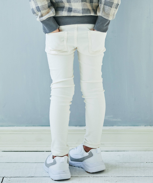 BRANSHES（ブランシェス）の「プレミアムストレッチ裏起毛パンツ（その他パンツ・キッズ・アイボリー/ベージュ/エンジ/カーキオリーブ/ブラック・80ｃｍ/90cm/100cm/110cm/120cm/130cm/140cm/150cm）」の11枚目の写真