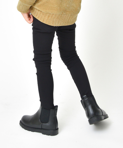 BRANSHES（ブランシェス）の「プレミアムストレッチ裏起毛パンツ（その他パンツ・キッズ・アイボリー/ベージュ/エンジ/カーキオリーブ/ブラック・80ｃｍ/90cm/100cm/110cm/120cm/130cm/140cm/150cm）」の7枚目の写真