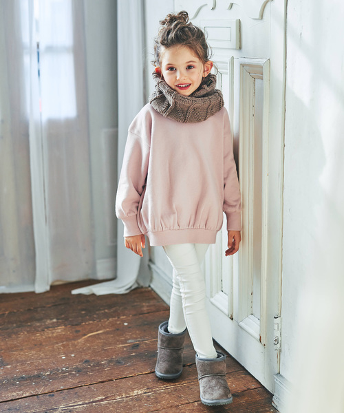 BRANSHES（ブランシェス）の「プレミアムストレッチ裏起毛パンツ（その他パンツ・キッズ・アイボリー/ベージュ/エンジ/カーキオリーブ/ブラック・80ｃｍ/90cm/100cm/110cm/120cm/130cm/140cm/150cm）」の9枚目の写真