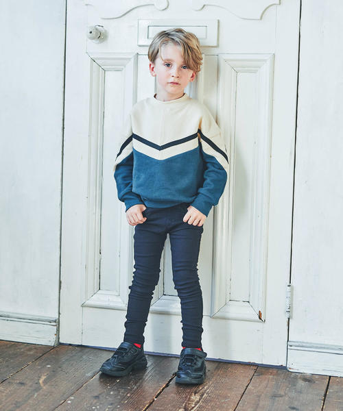 BRANSHES（ブランシェス）の「プレミアムストレッチ裏起毛パンツ（その他パンツ・キッズ・アイボリー/ベージュ/エンジ/カーキオリーブ/ブラック・80ｃｍ/90cm/100cm/110cm/120cm/130cm/140cm/150cm）」の6枚目の写真