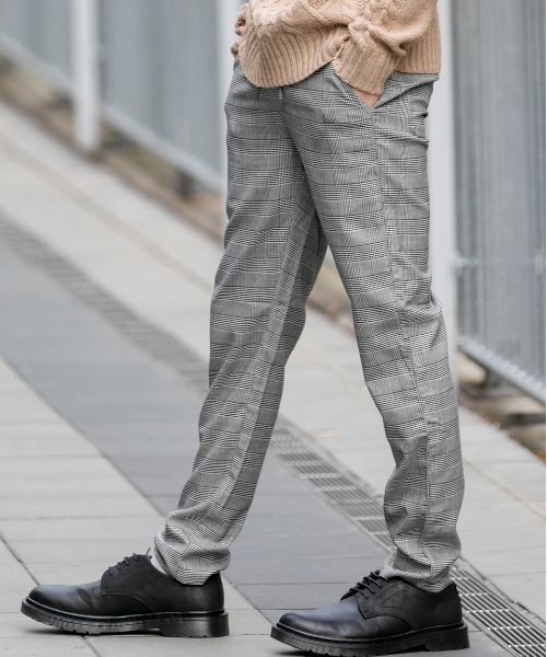 Beno（ビーノ）の「T/R ストレッチ ／ テ－パード イージーパンツ（その他パンツ・メンズ・ブラック/ネイビー/グレー/グレー系その他2/グレー系その他・M/L/LL）」の3枚目の写真