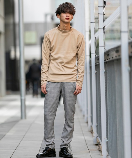 Beno（ビーノ）の「T/R ストレッチ ／ テ－パード イージーパンツ（その他パンツ・メンズ・ブラック/ネイビー/グレー/グレー系その他2/グレー系その他・M/L/LL）」の8枚目の写真