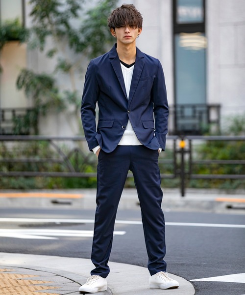 Beno（ビーノ）の「T/R ストレッチ ／ テ－パード イージーパンツ（その他パンツ・メンズ・ブラック/ネイビー/グレー/グレー系その他2/グレー系その他・M/L/LL）」の15枚目の写真