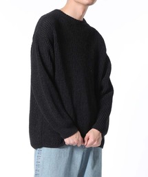 ADAM ET ROPE' | 【山形ニット】和紙リネン片畔CNPO(ニット/セーター)