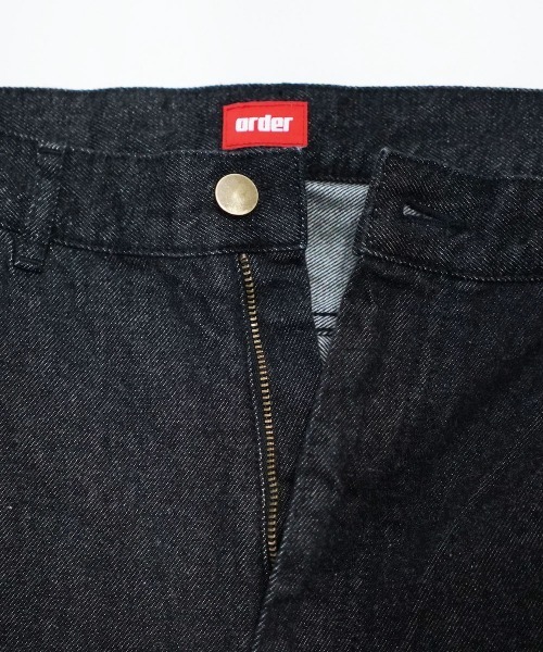 パンツ order loose denim pants one wash (L) order【オーダー】loose denim pants one wash 