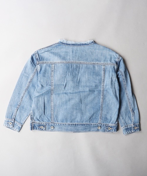 FUNALIVE（ファンアライブ）の「ノーカラーデニムジャケット Gジャン