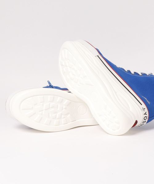 YOSUKE(ヨースケ)の「「YOSUKE/ヨースケ」メンズ厚底レースアップハイカットスニーカー(スニーカー・メンズ・ブラック/オフホワイト/ブルー/ブラック×ホワイト/グリーン系その他/ブラック×パープル/ホワイト×ブラック・26/27)」の9枚目の写真