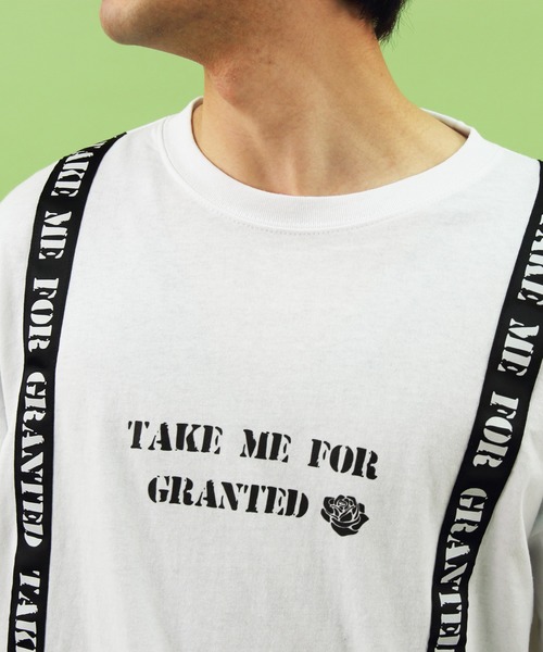 8(eight)(エイト)の「テープ ロングTシャツ 薔薇 ローズ(Tシャツ/カットソー・メンズ・ブラック/ホワイト・MEDIUM/LARGE)」の9枚目の写真