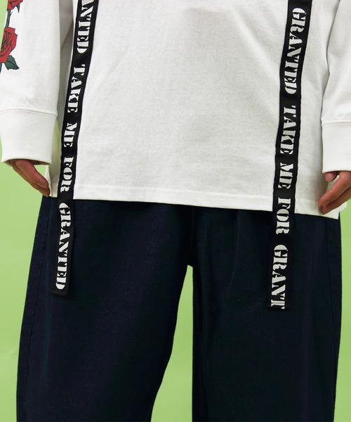 8(eight)(エイト)の「テープ ロングTシャツ 薔薇 ローズ(Tシャツ/カットソー・メンズ・ブラック/ホワイト・MEDIUM/LARGE)」の12枚目の写真