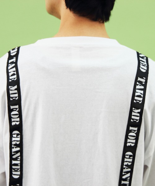 8(eight)(エイト)の「テープ ロングTシャツ 薔薇 ローズ(Tシャツ/カットソー・メンズ・ブラック/ホワイト・MEDIUM/LARGE)」の15枚目の写真