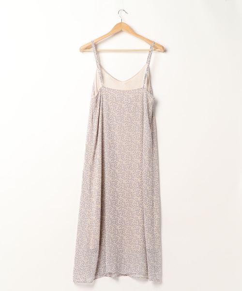 archives(アルシーヴ)の「ダブル紐キャミワンピース(ワンピース・レディース・ネイビー/ベージュ/ブルー・MEDIUM)」の4枚目の写真