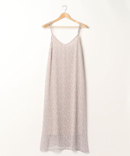 archives(アルシーヴ)の「ダブル紐キャミワンピース(ワンピース・レディース・ネイビー/ベージュ/ブルー・MEDIUM)」の6枚目の写真