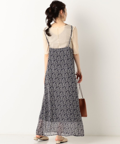 archives(アルシーヴ)の「ダブル紐キャミワンピース(ワンピース・レディース・ネイビー/ベージュ/ブルー・MEDIUM)」の8枚目の写真