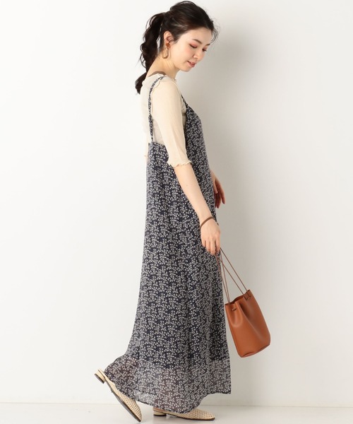 archives(アルシーヴ)の「ダブル紐キャミワンピース(ワンピース・レディース・ネイビー/ベージュ/ブルー・MEDIUM)」の9枚目の写真