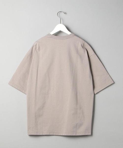 BEAUTY&YOUTH UNITED ARROWS（ビューティーアンドユースユナイテッドアローズ）の「BY FREEDOM STANDARD ワイドフォルム Tシャツ（Tシャツ/カットソー・メンズ・ブラック/ベージュ/ホワイト・SMALL/LARGE/X-LARGE/MEDIUM）」の4枚目の写真