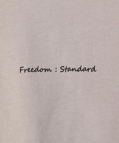 BEAUTY&YOUTH UNITED ARROWS（ビューティーアンドユースユナイテッドアローズ）の「BY FREEDOM STANDARD ワイドフォルム Tシャツ（Tシャツ/カットソー・メンズ・ブラック/ベージュ/ホワイト・SMALL/LARGE/X-LARGE/MEDIUM）」の6枚目の写真