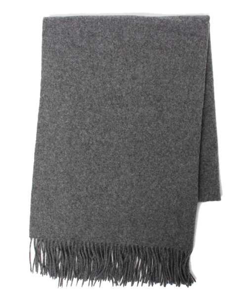 NANO universe（ナノユニバース）の「GLEN PRINCE/大判WOOLカラーストール（ストール/ショール・レディース・ピンク/ベージュ/ブルー/チャコール/ネイビー/ブラック・FREE）」の15枚目の写真