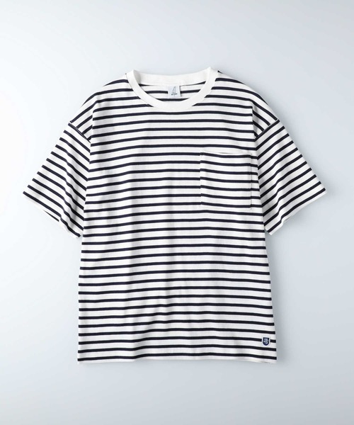 Right-on(ライトオン)の「【TOP SIDER】ボーダーTシャツ(Tシャツ/カットソー・メンズ・ネイビー×ホワイト/ホワイト×ネイビー/レンガ・L/M/XL)」の2枚目の写真