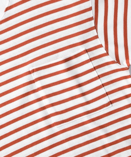 Right-on(ライトオン)の「【TOP SIDER】ボーダーTシャツ(Tシャツ/カットソー・メンズ・ネイビー×ホワイト/ホワイト×ネイビー/レンガ・L/M/XL)」の5枚目の写真
