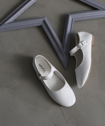 VIVIAN | 【2021年春色追加】ラウンドトゥストラップフラットシューズ　【 カンフーシューズ / チャイナシューズ 】(バレエシューズ)