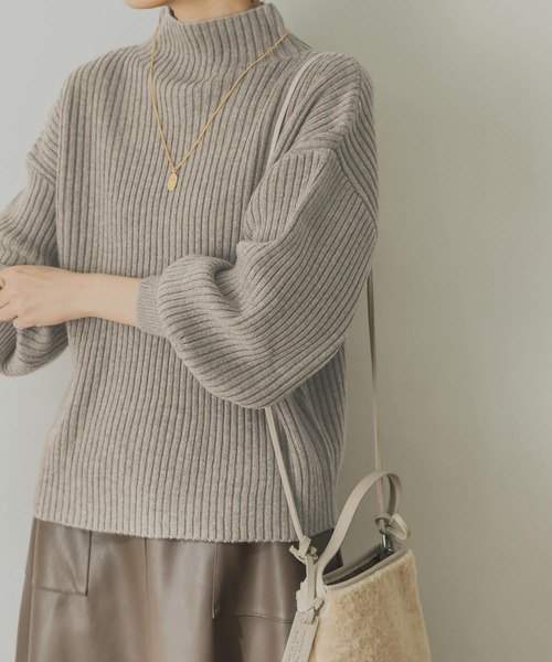 URBAN RESEARCH - URBAN RESEARCH ボトルネックリブニット アーバンリサーチ ニット URBAN RESEARCH（アーバンリサーチ）の「ボトルネックリブニット