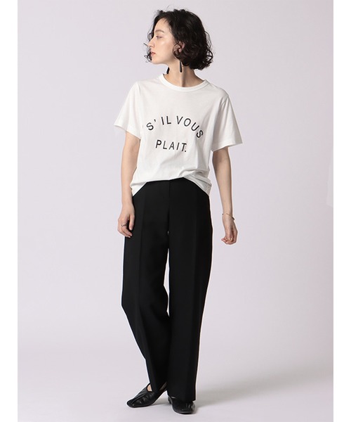 ETRE TOKYO S'ILVOUS PLAIT.Tee Tシャツ 半袖 新品 ETRE TOKYO（エトレトウキョウ）の「S'ILVOUS PLAIT. TEE（T