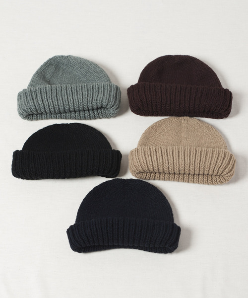 RACAL（ラカル）の「Wholegarment Knit Watch / ホールガーメントニットワッチ（ニットキャップ/ビーニー・メンズ・ブラウン/グレー/ベージュ/ブラック/ネイビー/グリーン/オレンジ/アイボリー・FREE）」の18枚目の写真