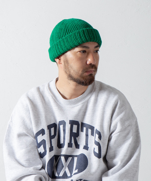 RACAL（ラカル）の「Wholegarment Knit Watch / ホールガーメントニットワッチ（ニットキャップ/ビーニー・メンズ・ブラウン/グレー/ベージュ/ブラック/ネイビー/グリーン/オレンジ/アイボリー・FREE）」の21枚目の写真