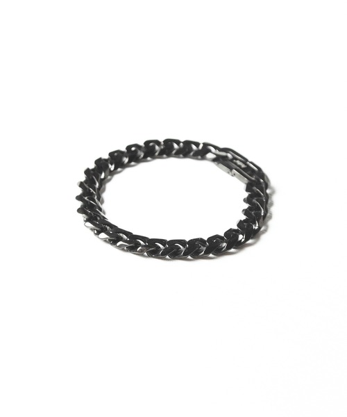 Anthe（アンテ）の「Anthe by yarka / stainless kihei chain bracelet（ブレスレット・レディース・シルバー/ゴールド/ブラック・FREE）」の4枚目の写真