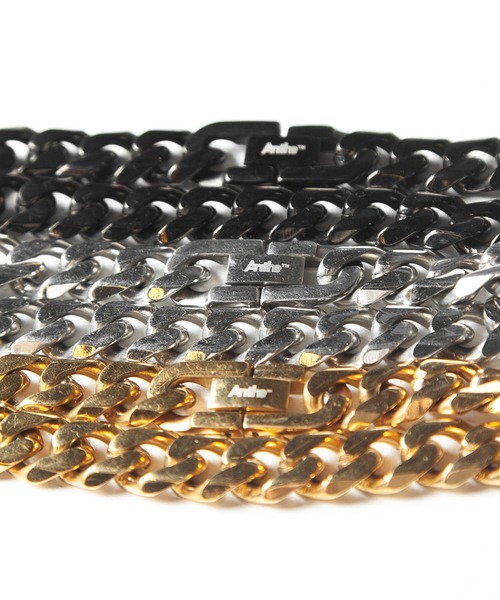 Anthe（アンテ）の「Anthe by yarka / stainless kihei chain bracelet（ブレスレット・レディース・シルバー/ゴールド/ブラック・FREE）」の9枚目の写真