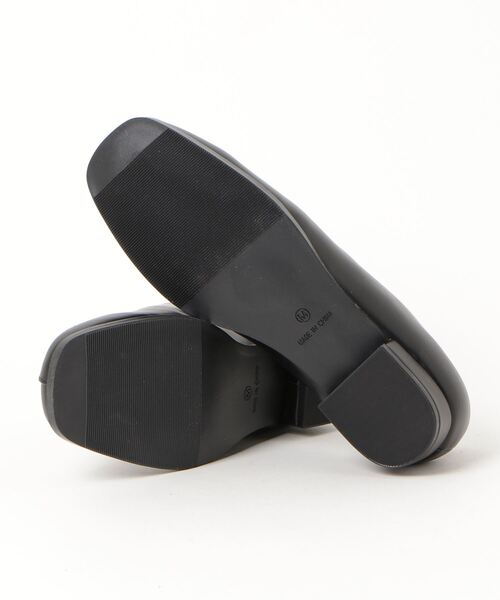 WEGO（ウィゴー）の「WEGO/レースアップスクエアトゥシューズ（ドレスシューズ・レディース・ブラック/オフホワイト・MEDIUM/LARGE）」の5枚目の写真