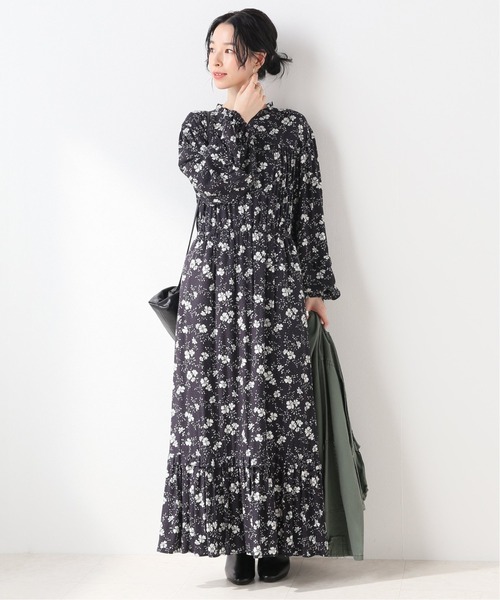 SLOBE IENA(スローブイエナ)の「更紗フラワープリント SLOBE IENA(スローブイエナ)の「更紗フラワープリント