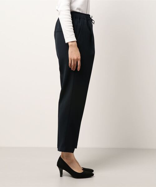 INTERPLANET(インタープラネット)の「ミディツイルテーパードパンツ(その他パンツ・レディース・ネイビー/オフホワイト/ラベンダー・FREE)」の4枚目の写真