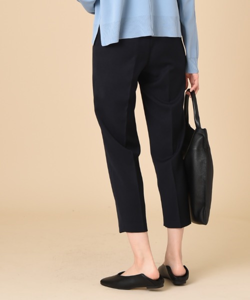 INTERPLANET(インタープラネット)の「ミディツイルテーパードパンツ(その他パンツ・レディース・ネイビー/オフホワイト/ラベンダー・FREE)」の8枚目の写真