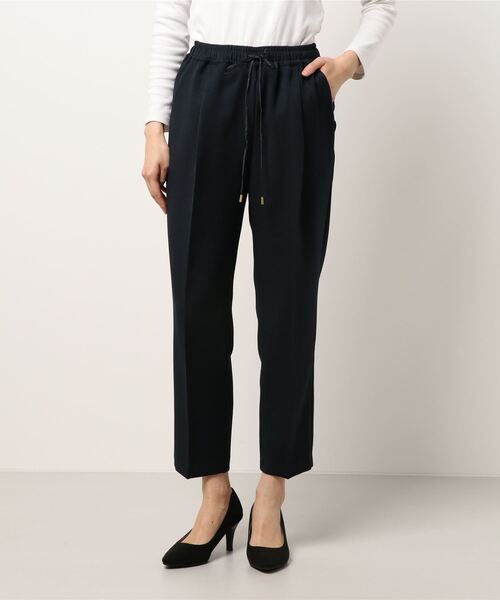 INTERPLANET(インタープラネット)の「ミディツイルテーパードパンツ(その他パンツ・レディース・ネイビー/オフホワイト/ラベンダー・FREE)」の13枚目の写真