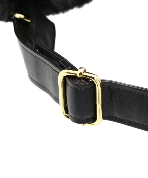 WEGO（ウィゴー）の「WEGO/ファーミニリュック（バックパック/リュック・レディース・ホワイト/ブラック/パープル・FREE）」の8枚目の写真