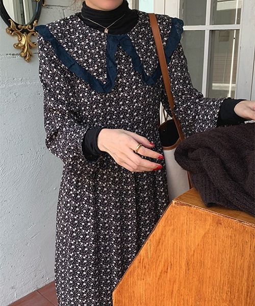 セール Yuga ヴィンテージ調 フローラル ドレス ワンピース ワンピース Frp エフアールピー のファッション通販 Zozotown