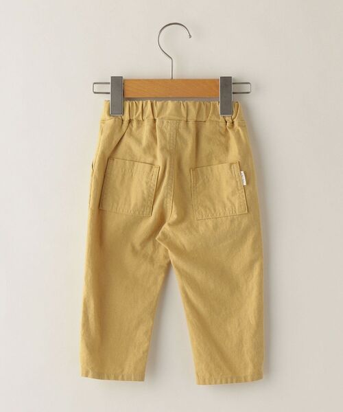 SHIPS（シップス）の「SHIPS KIDS:綿麻 パンツ(80～90cm)（その他パンツ・キッズ・マスタード/ベージュ/ネイビー・90/80）」の4枚目の写真