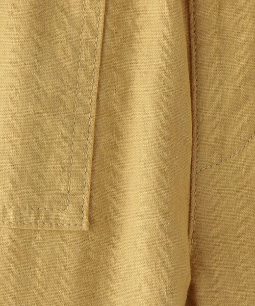 SHIPS（シップス）の「SHIPS KIDS:綿麻 パンツ(80～90cm)（その他パンツ・キッズ・マスタード/ベージュ/ネイビー・90/80）」の8枚目の写真