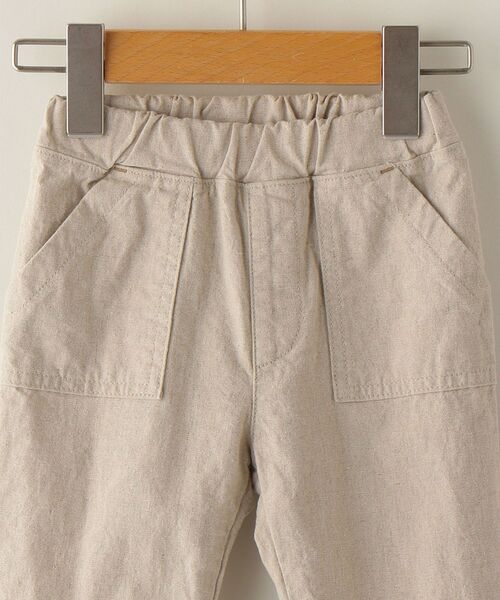 SHIPS（シップス）の「SHIPS KIDS:綿麻 パンツ(80～90cm)（その他パンツ・キッズ・マスタード/ベージュ/ネイビー・90/80）」の10枚目の写真