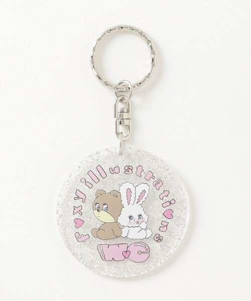 セール Wc Foxy Illustrations Wc Foxyチャーム キーホルダー Wc ダブル シー のファッション通販 Zozotown