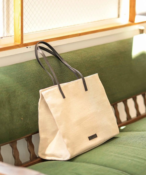 ALTROSE（アルトローズ）の「トートバッグ　[ﾌﾗﾝｼｽ]（トートバッグ・レディース・ベージュ/ブラウン/ホワイト系その他/ホワイト系その他2・FREE）」の4枚目の写真