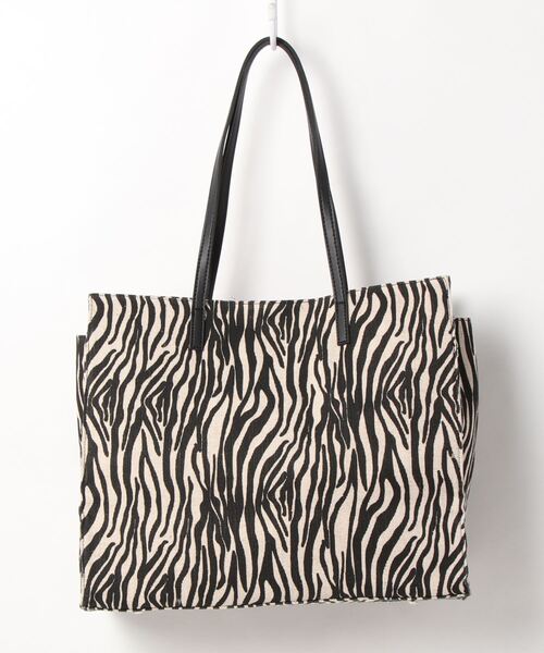 ALTROSE（アルトローズ）の「トートバッグ　[ﾌﾗﾝｼｽ]（トートバッグ・レディース・ベージュ/ブラウン/ホワイト系その他/ホワイト系その他2・FREE）」の5枚目の写真