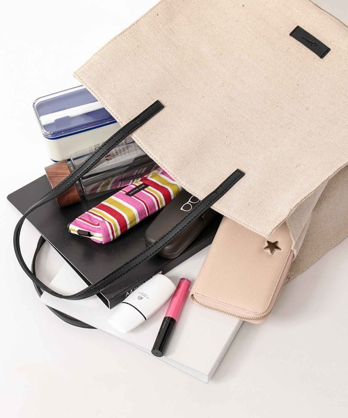 ALTROSE（アルトローズ）の「トートバッグ　[ﾌﾗﾝｼｽ]（トートバッグ・レディース・ベージュ/ブラウン/ホワイト系その他/ホワイト系その他2・FREE）」の15枚目の写真